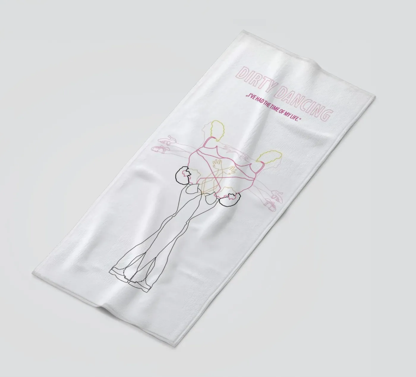 Dirty Dancing strandhanddoek van Fräulein Fisher