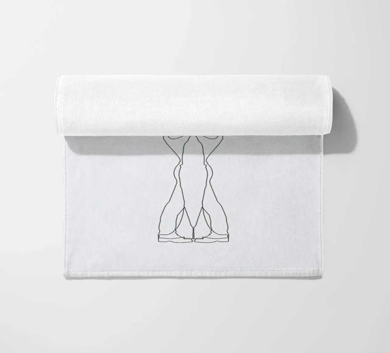 Dirty Dancing beach towel by Fräulein Fisher