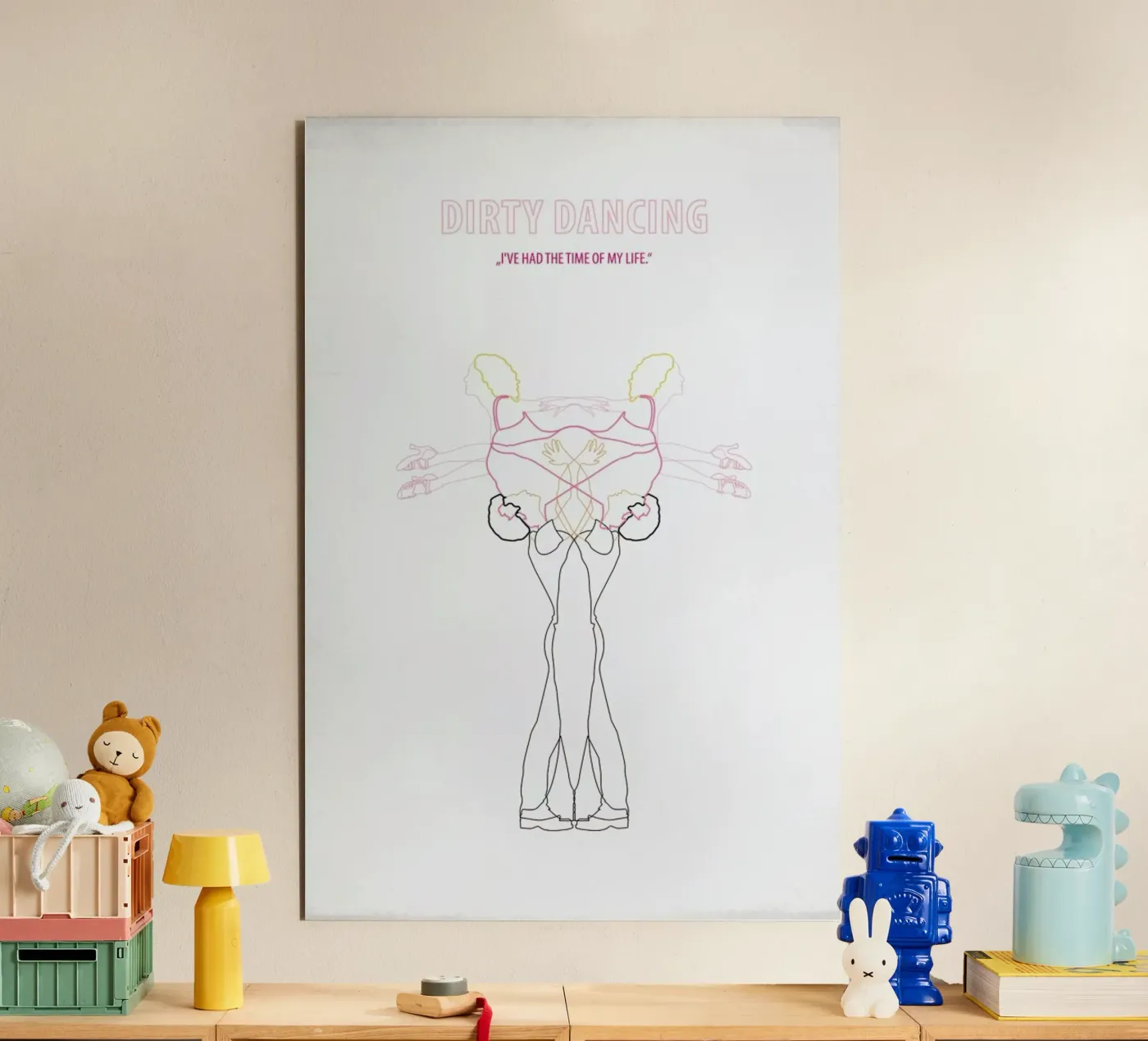 Dirty Dancing alluminio dibond da Fräulein Fisher