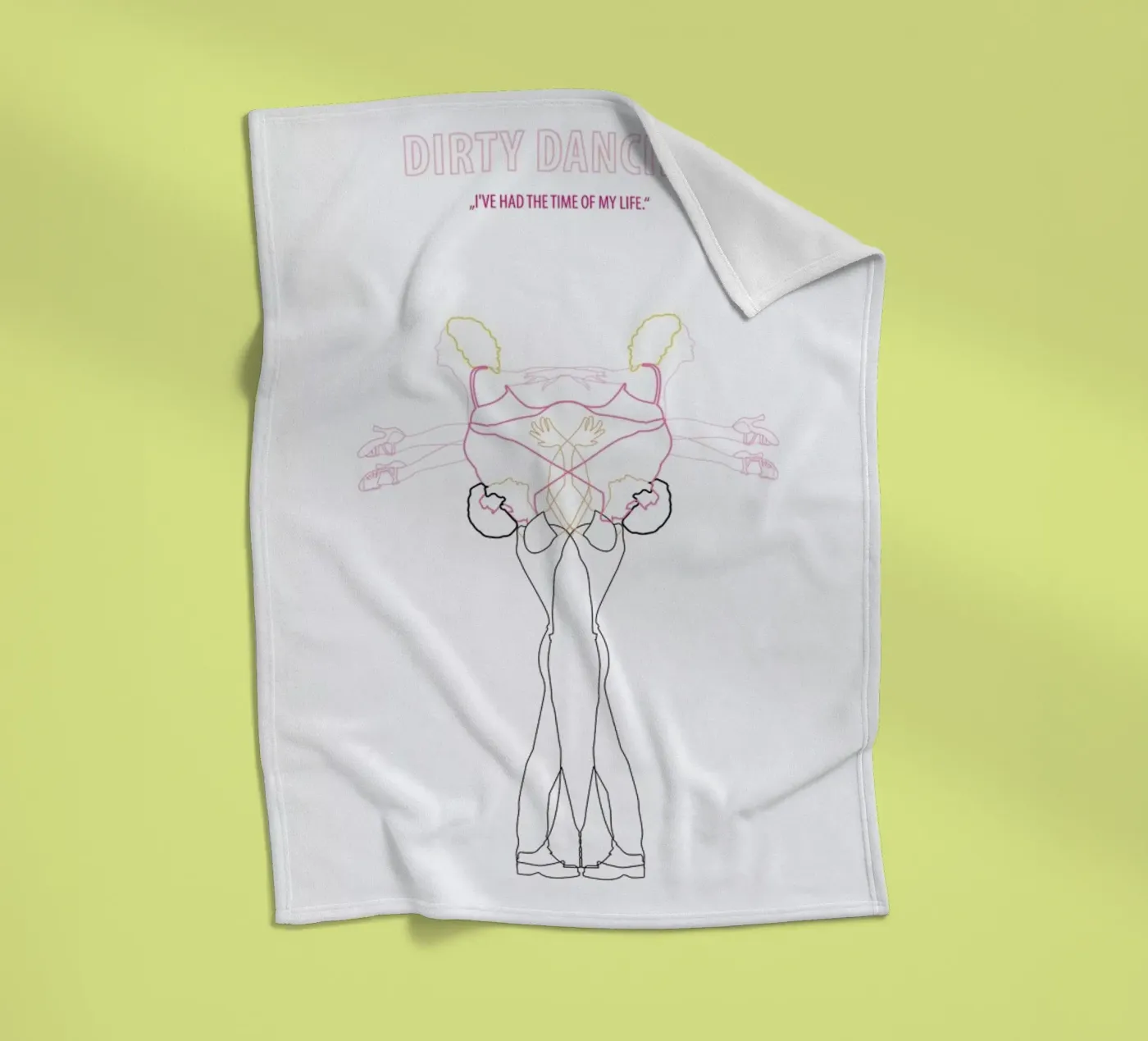 Dirty Dancing fleecedeken van Fräulein Fisher