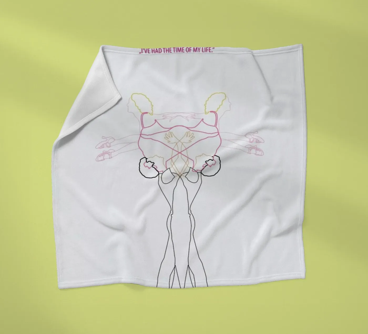 Dirty Dancing fleecedeken van Fräulein Fisher