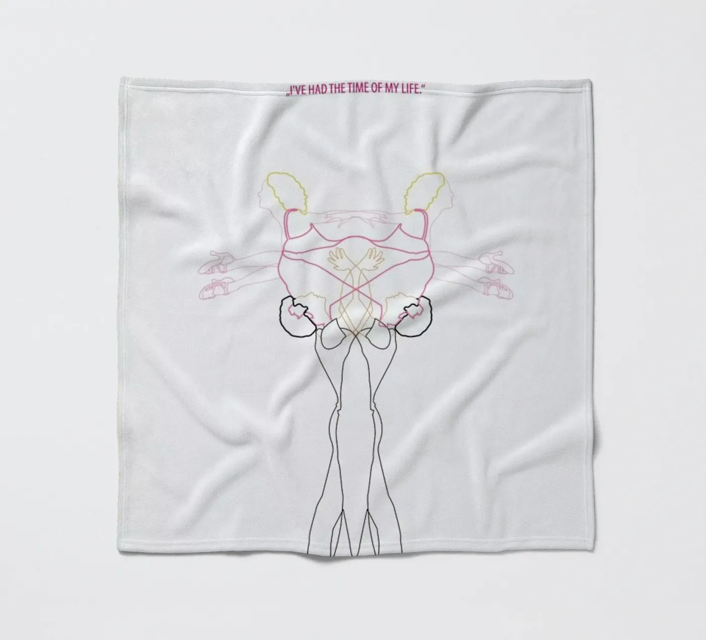 Dirty Dancing fleecedeken van Fräulein Fisher