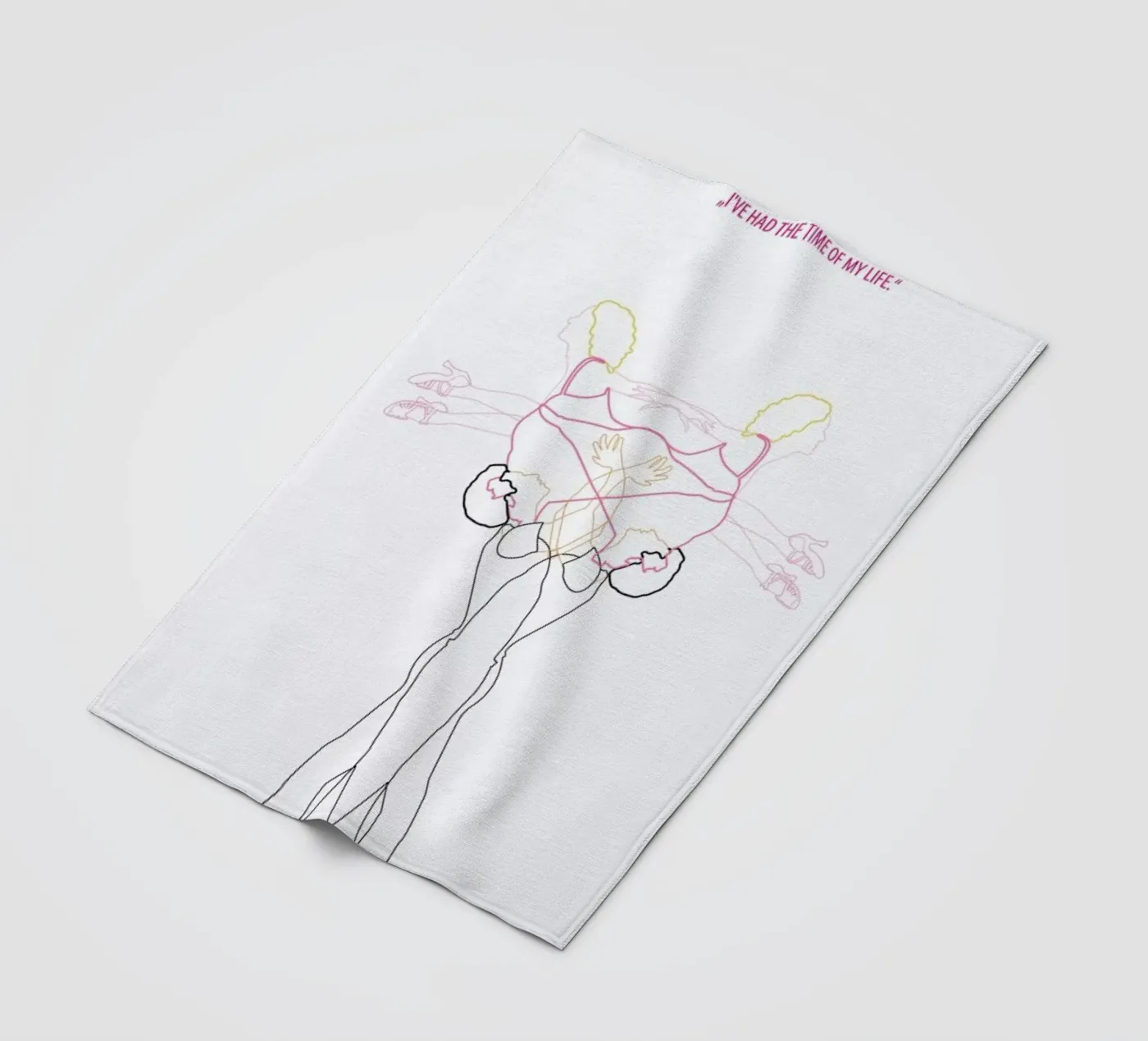 Dirty Dancing fleecedeken van Fräulein Fisher