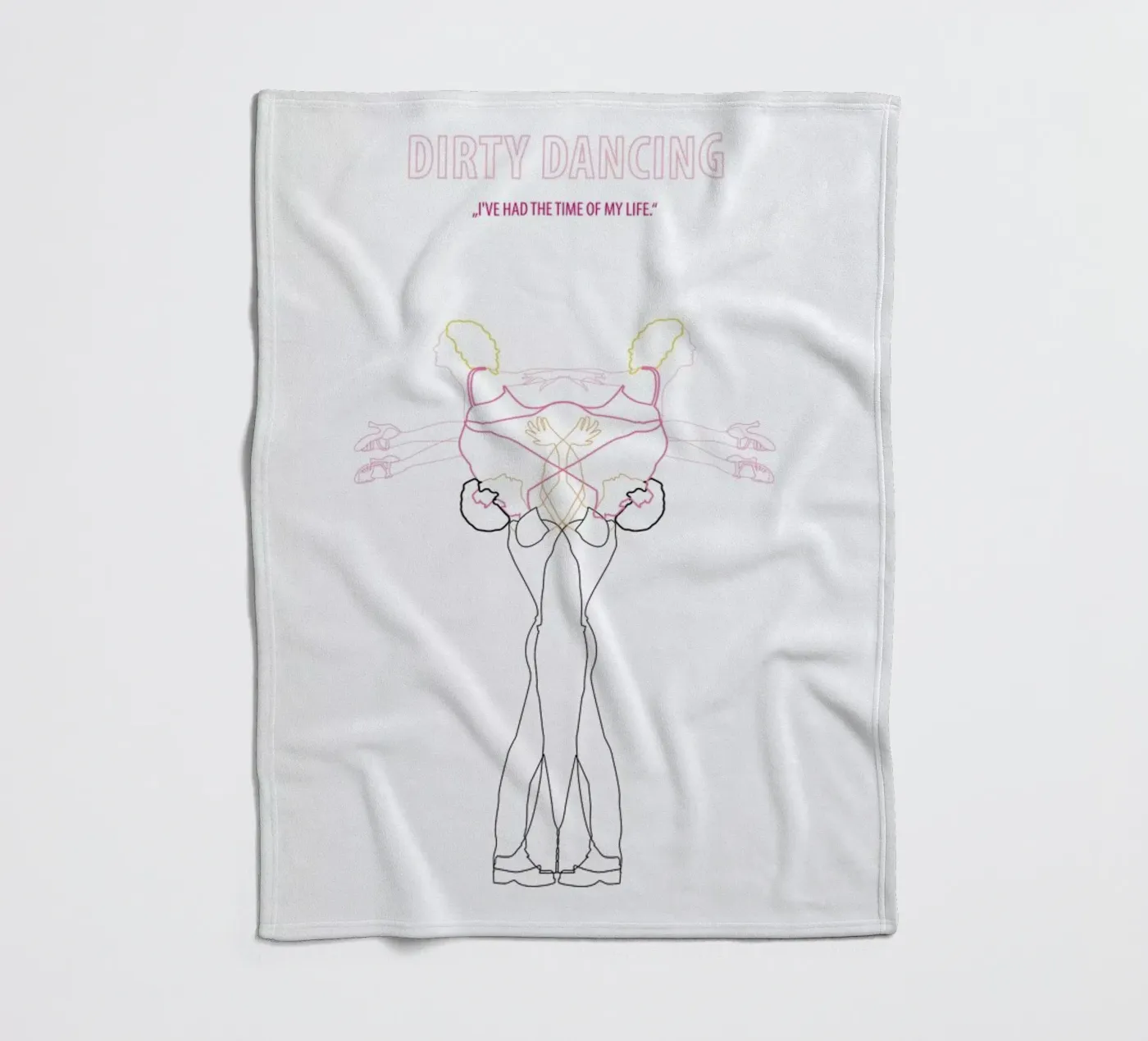 Dirty Dancing fleecedeken van Fräulein Fisher