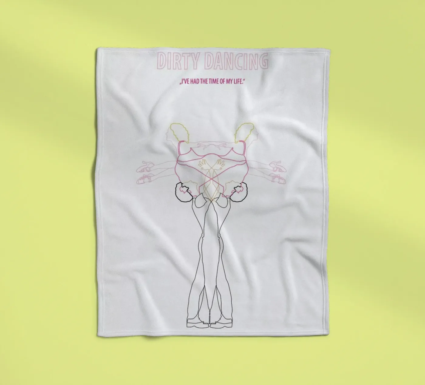 Dirty Dancing fleecedeken van Fräulein Fisher