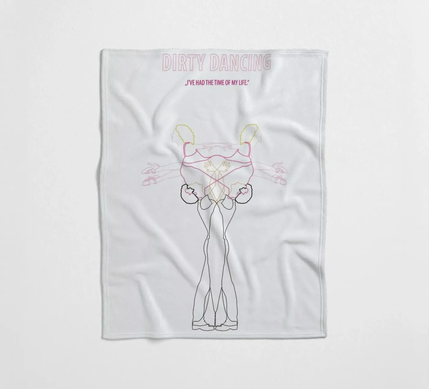 Dirty Dancing fleecedeken van Fräulein Fisher