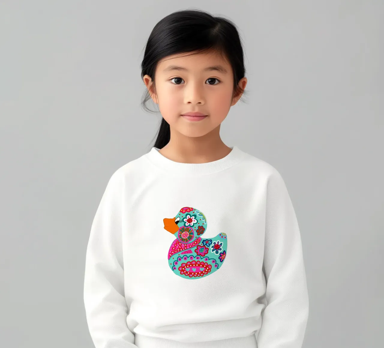 Duck Queen Oberberg kids sweatshirt by Miris bunte Modewelt