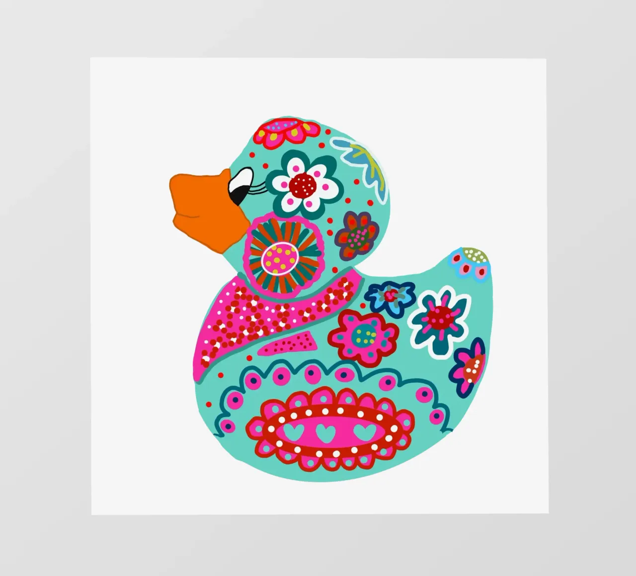 Duck Queen Oberberg telo in pvc da Miris bunte Modewelt