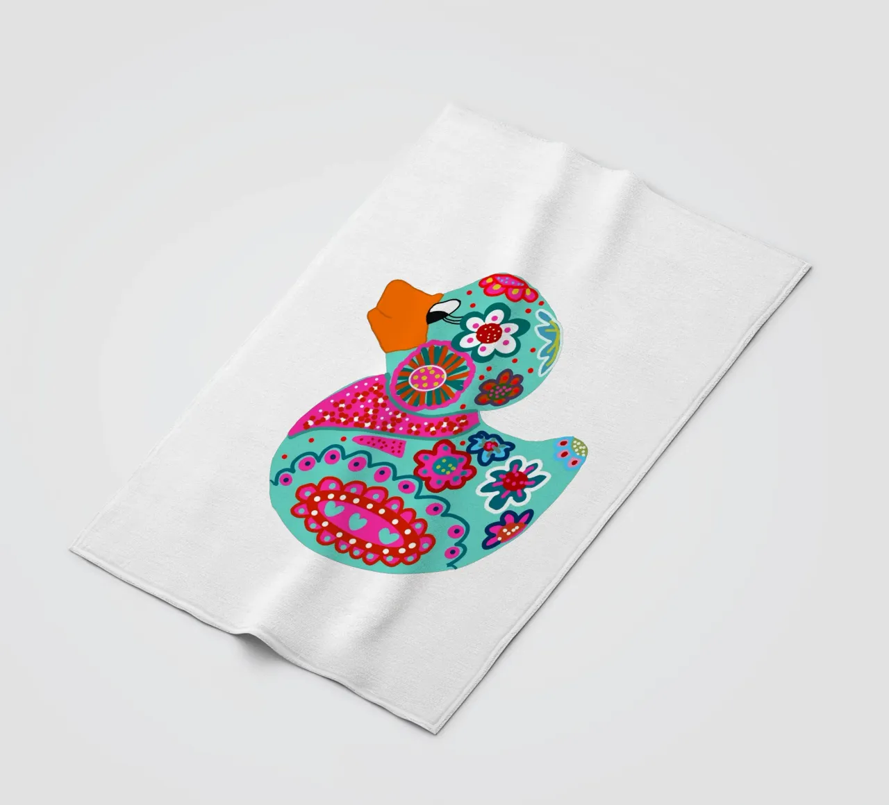 Duck Queen Oberberg coperta in pile da Miris bunte Modewelt