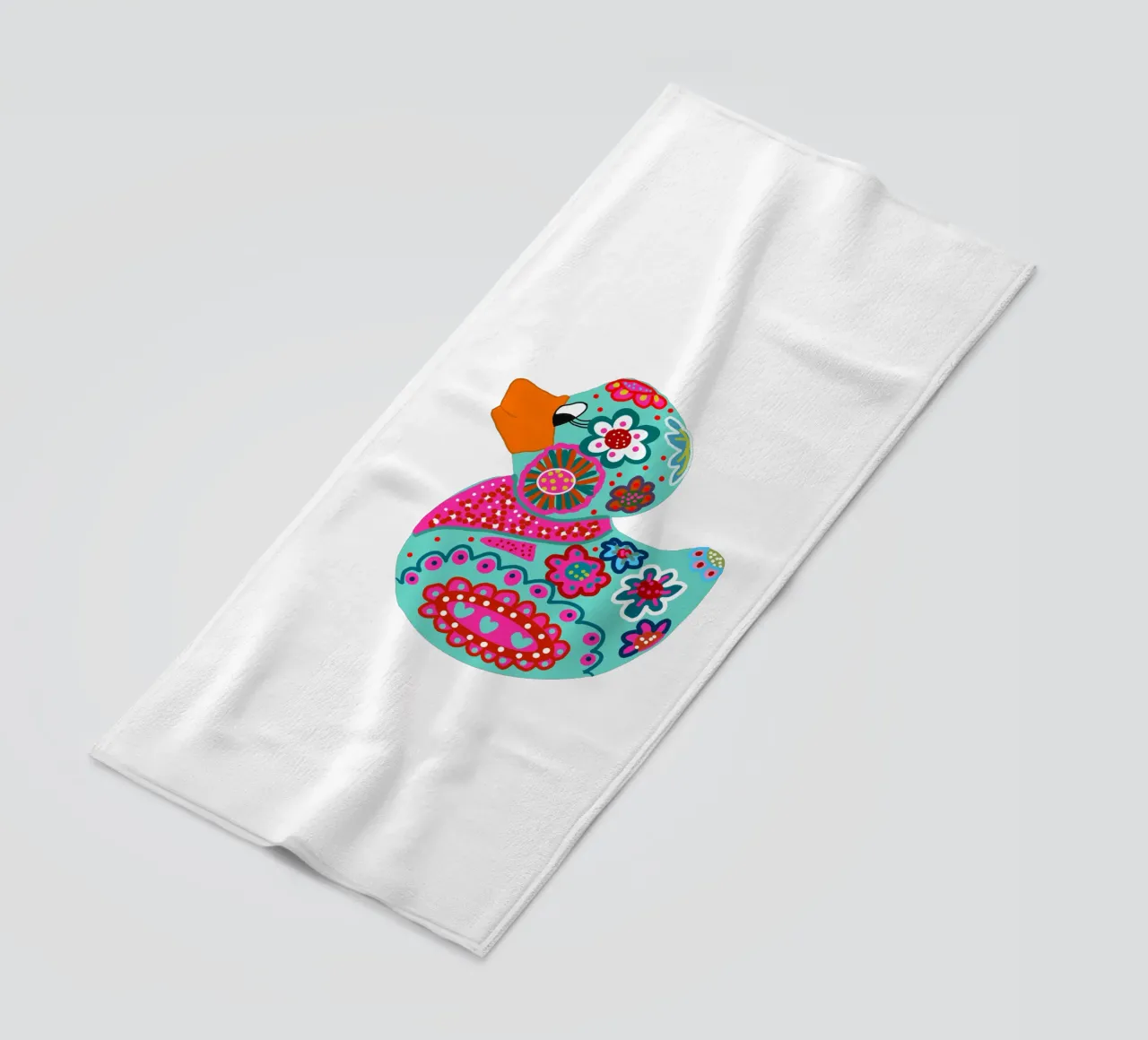 Duck Queen Oberberg beach towel by Miris bunte Modewelt