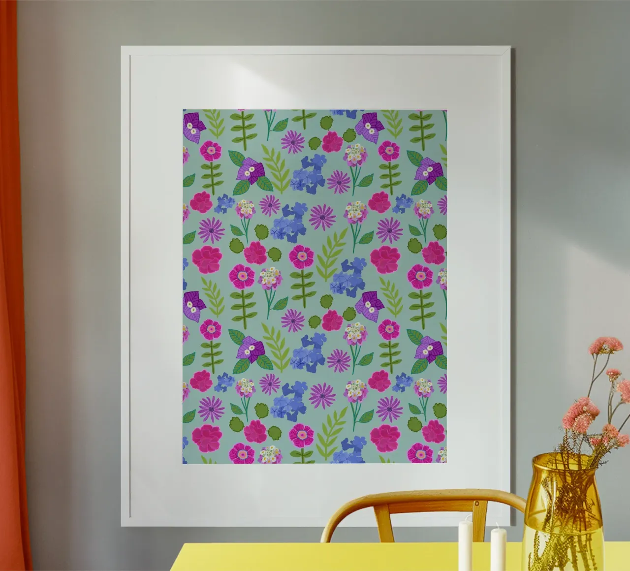 Miris Ljeta poster con telaio in alluminio da Miris bunte Modewelt