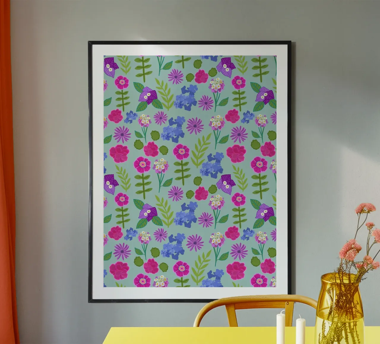 Miris Ljeta poster con telaio in alluminio da Miris bunte Modewelt