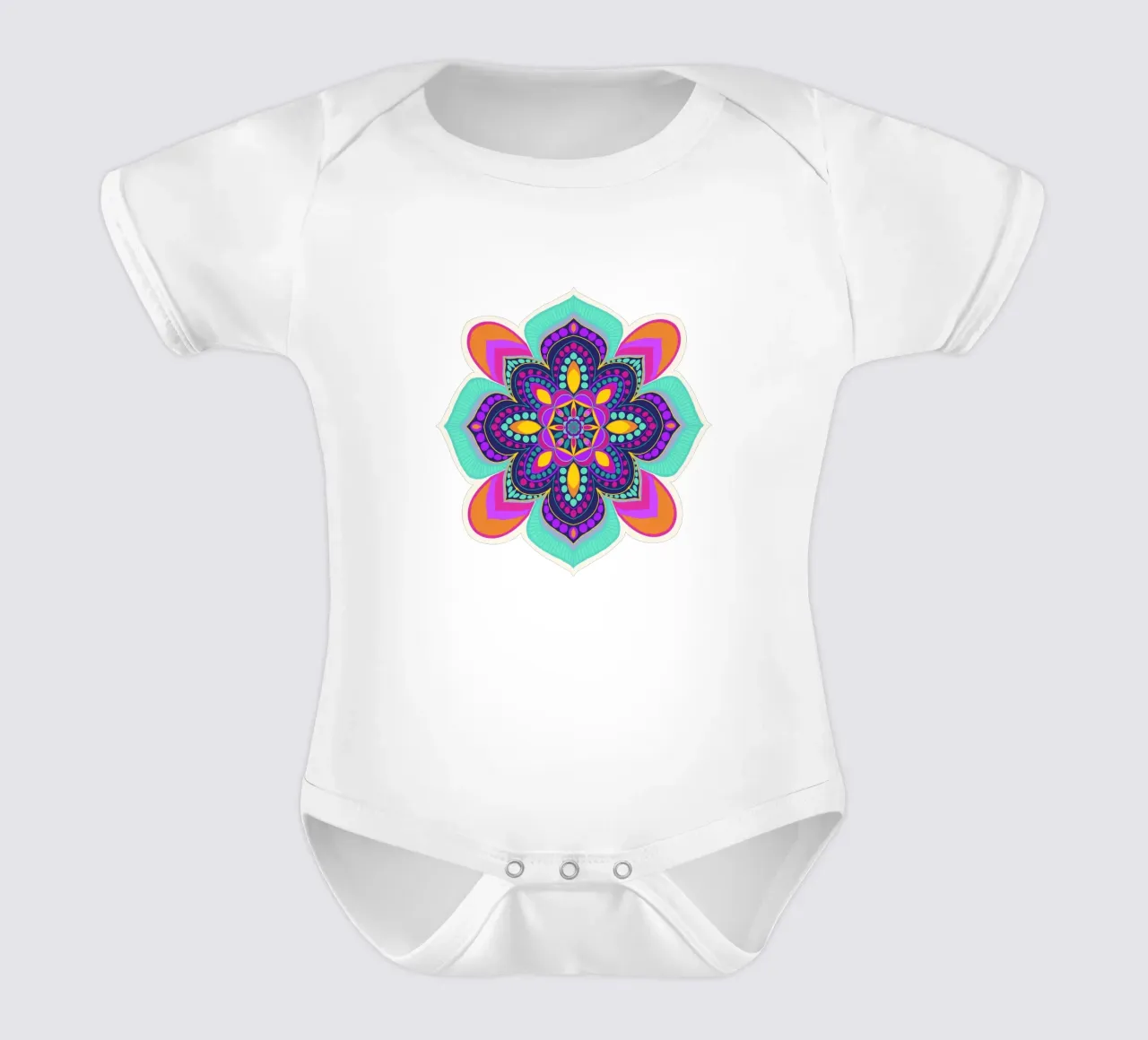 Good Vibes MANDALA body neonato maniche corte da Miris bunte Modewelt