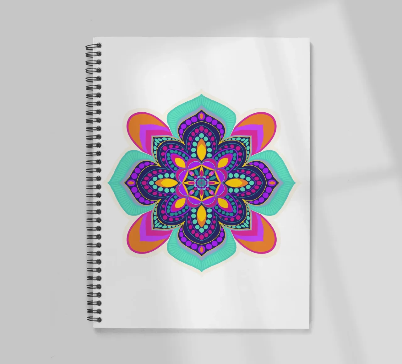 Good Vibes MANDALA spiral notebook by Miris bunte Modewelt