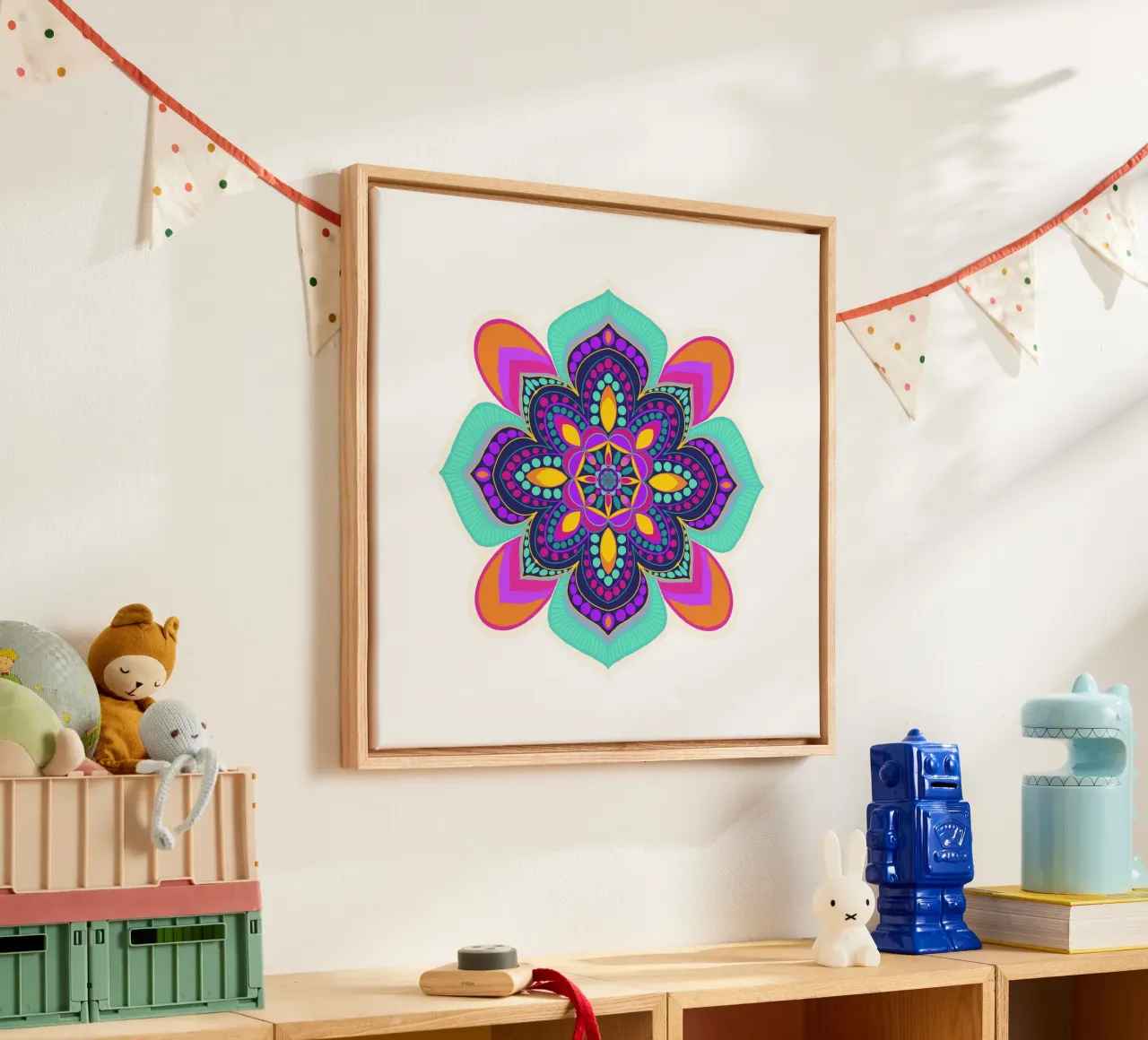 Good Vibes MANDALA tela da Miris bunte Modewelt
