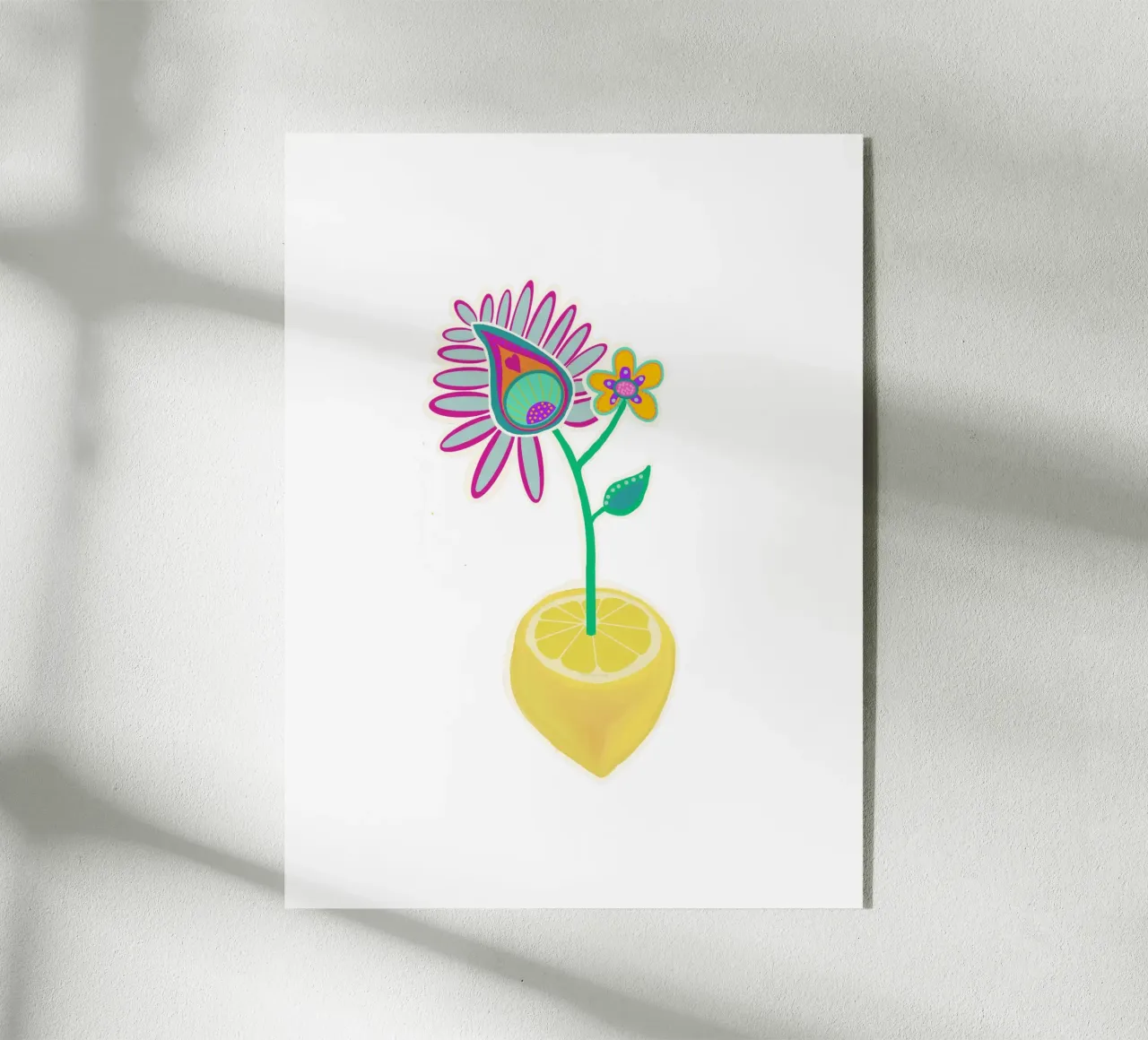 Blütenauge plexiglass da Miris bunte Modewelt