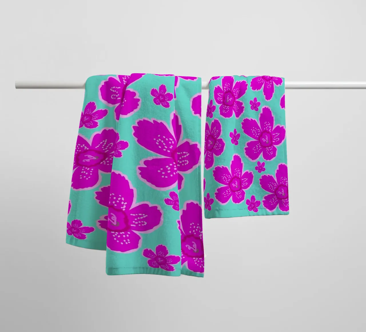Miris Glücksmoment asciugamano da bagno da Miris bunte Modewelt