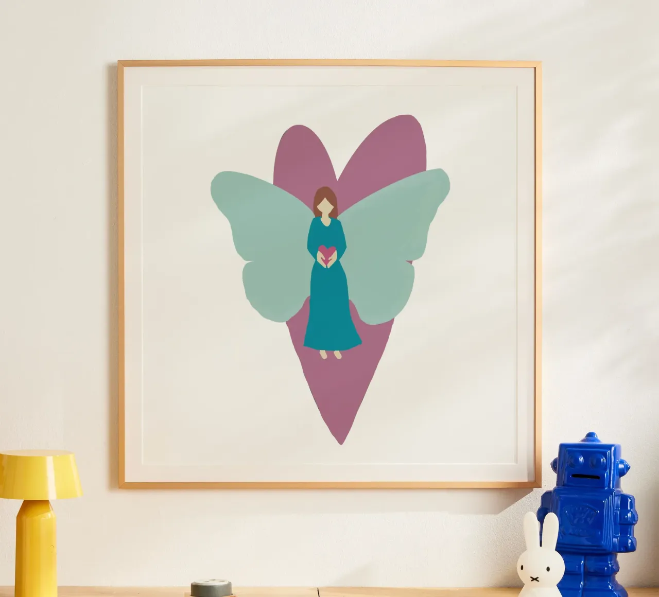 Herzmädchen by Miri carta hahnemühle da Miris bunte Modewelt