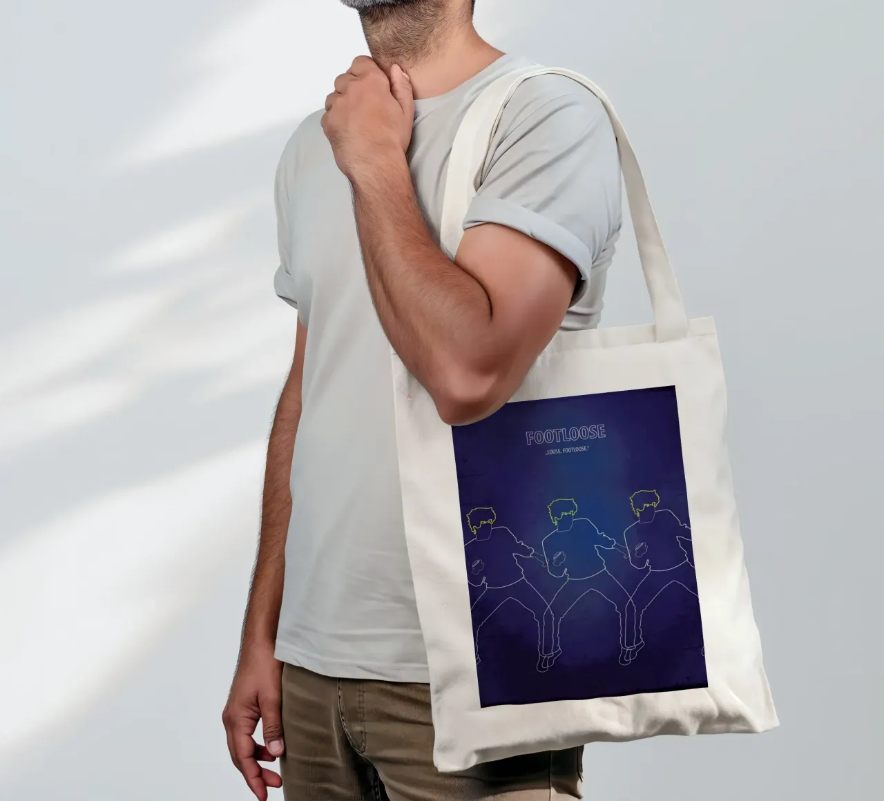 Footloose tote bag by Fräulein Fisher