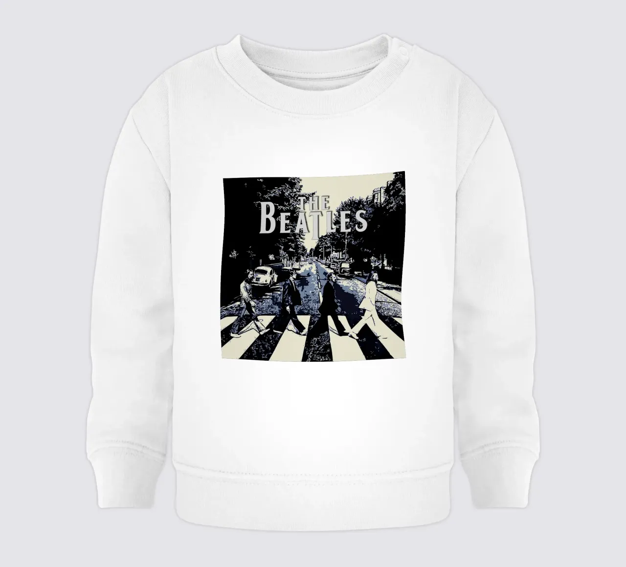 Abbey Road The Beatles baby sweatshirt by neonartroom