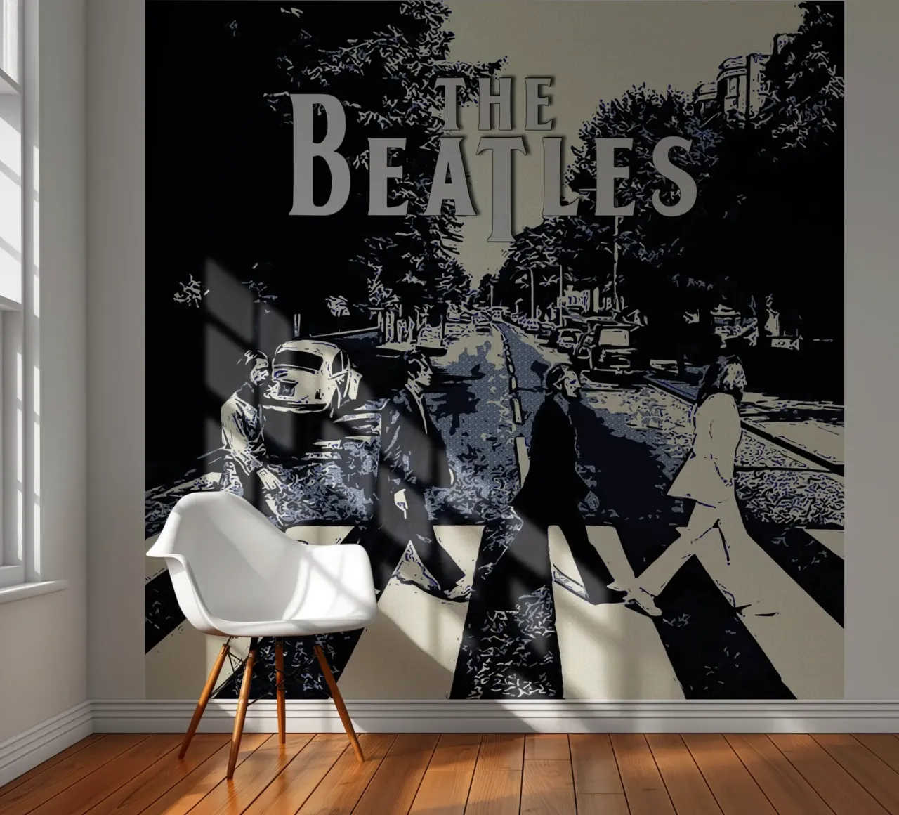 Abbey Road The Beatles photo wallpaper by neonartroom
