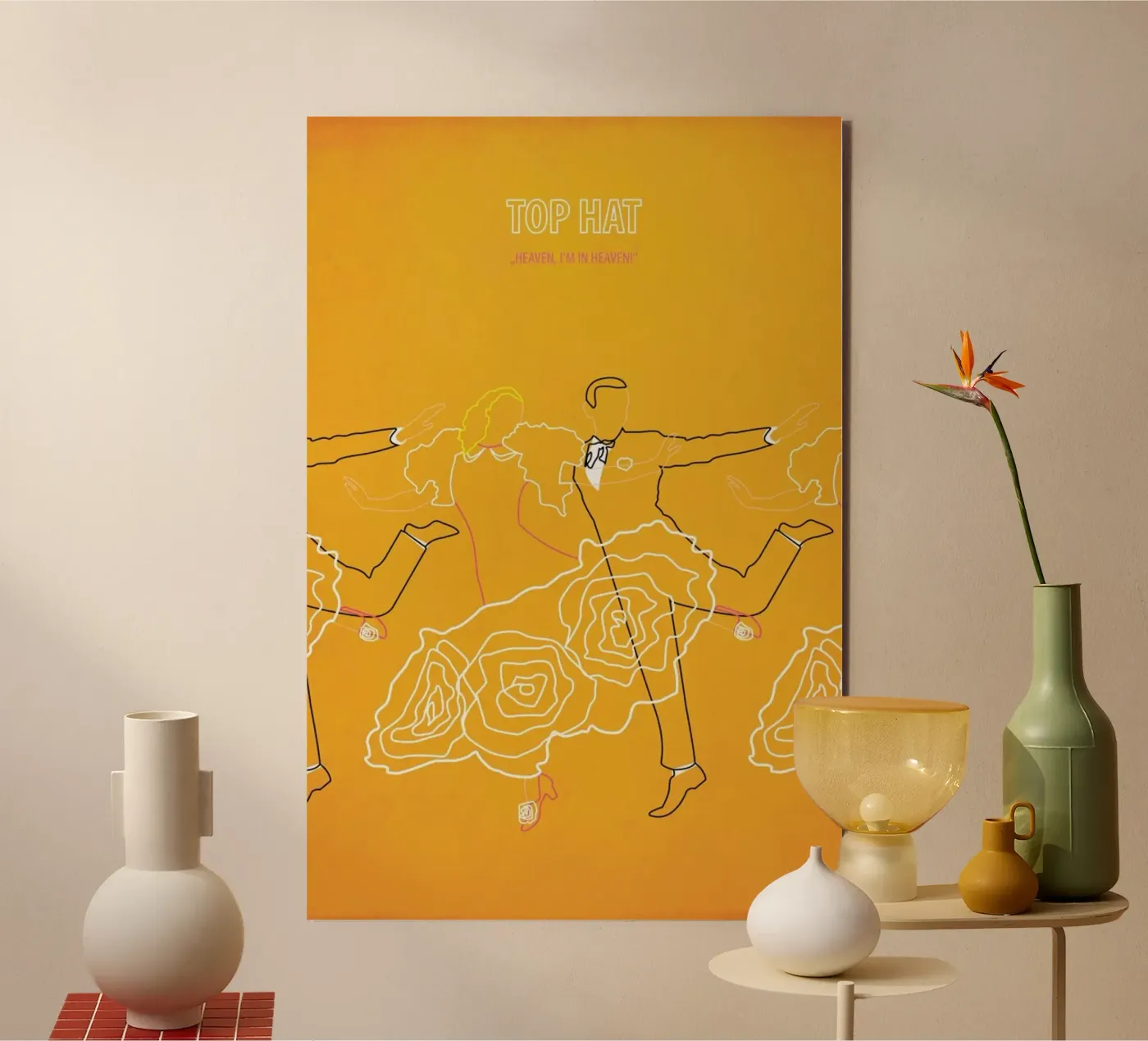 Top Hat forex plate by Fräulein Fisher