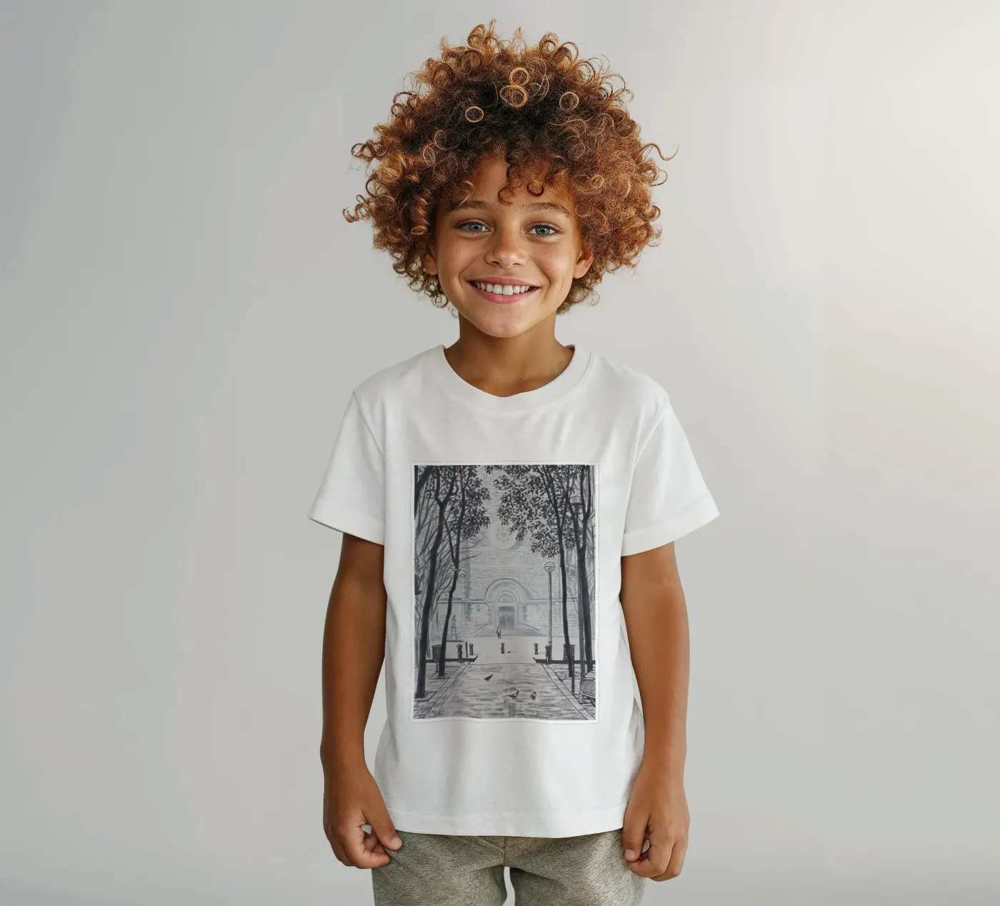 Tranquil Local t-shirt bambini da Asobōze