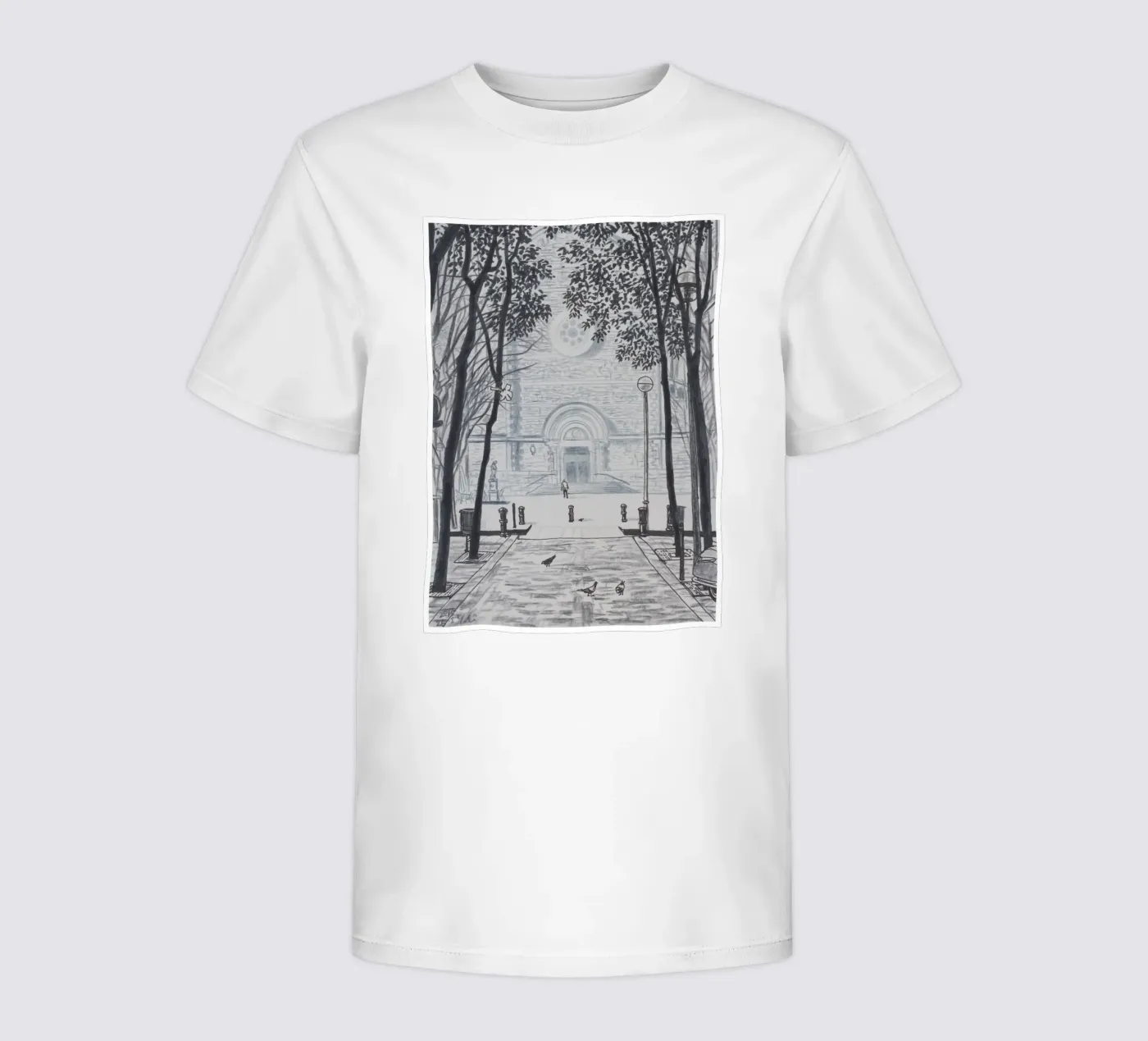 Tranquil Local t-shirt bambini da Asobōze