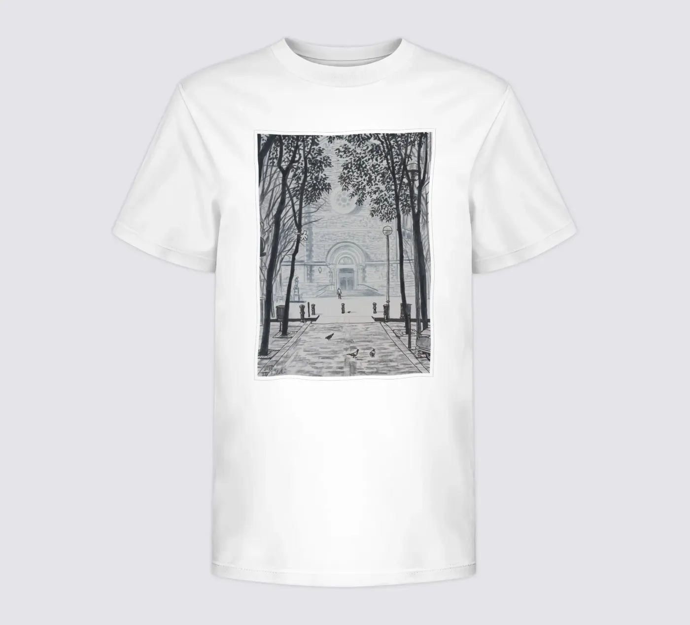 Tranquil Local t-shirt bambini da Asobōze