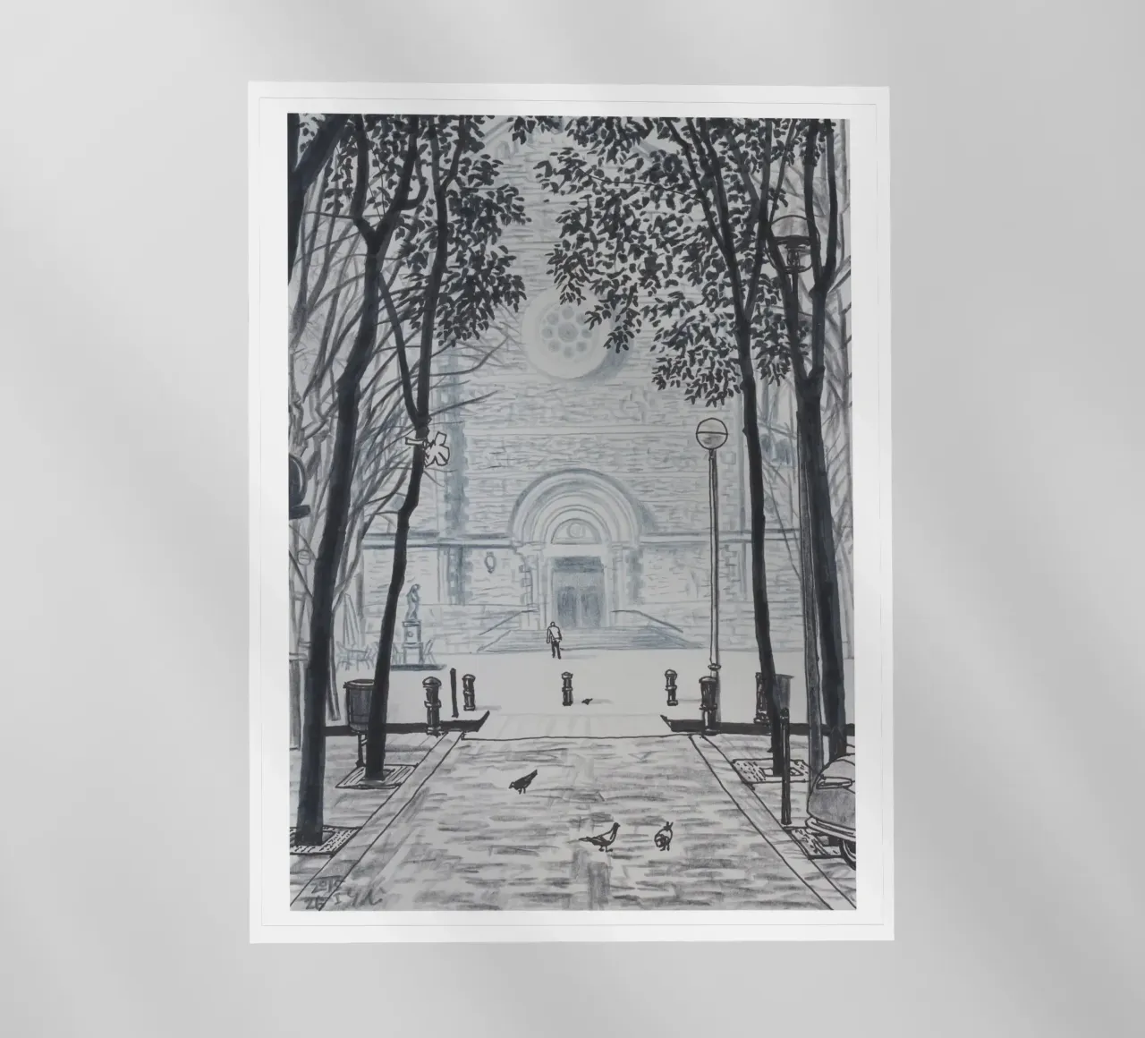 Tranquil Local pellicola backlit da Asobōze