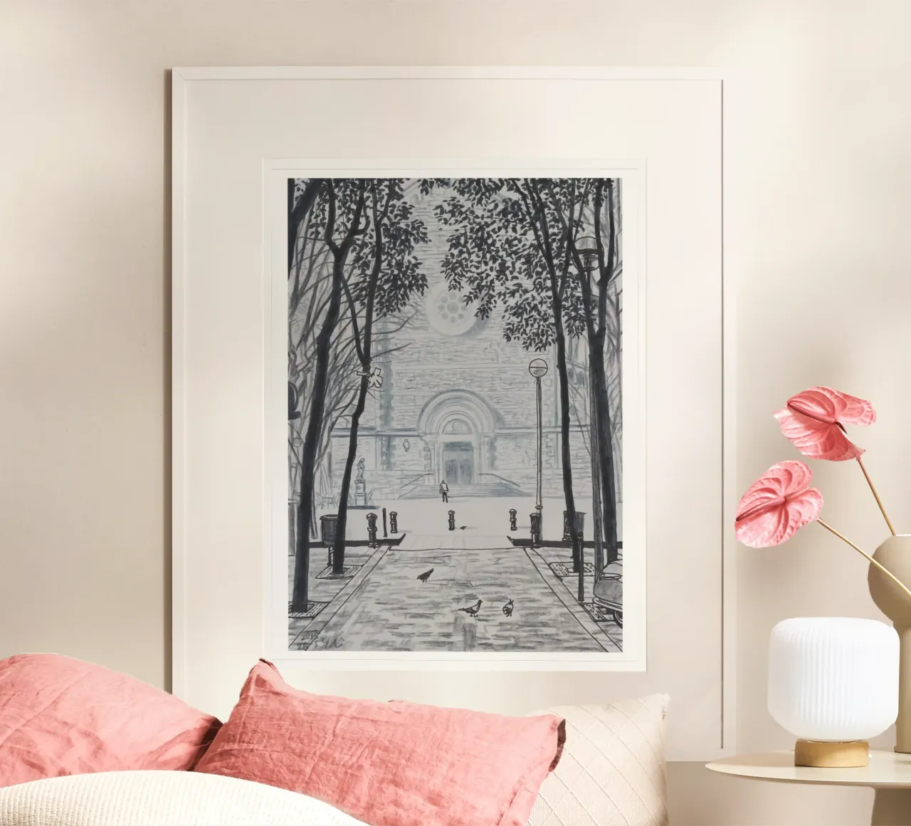 Tranquil Local poster da Asobōze