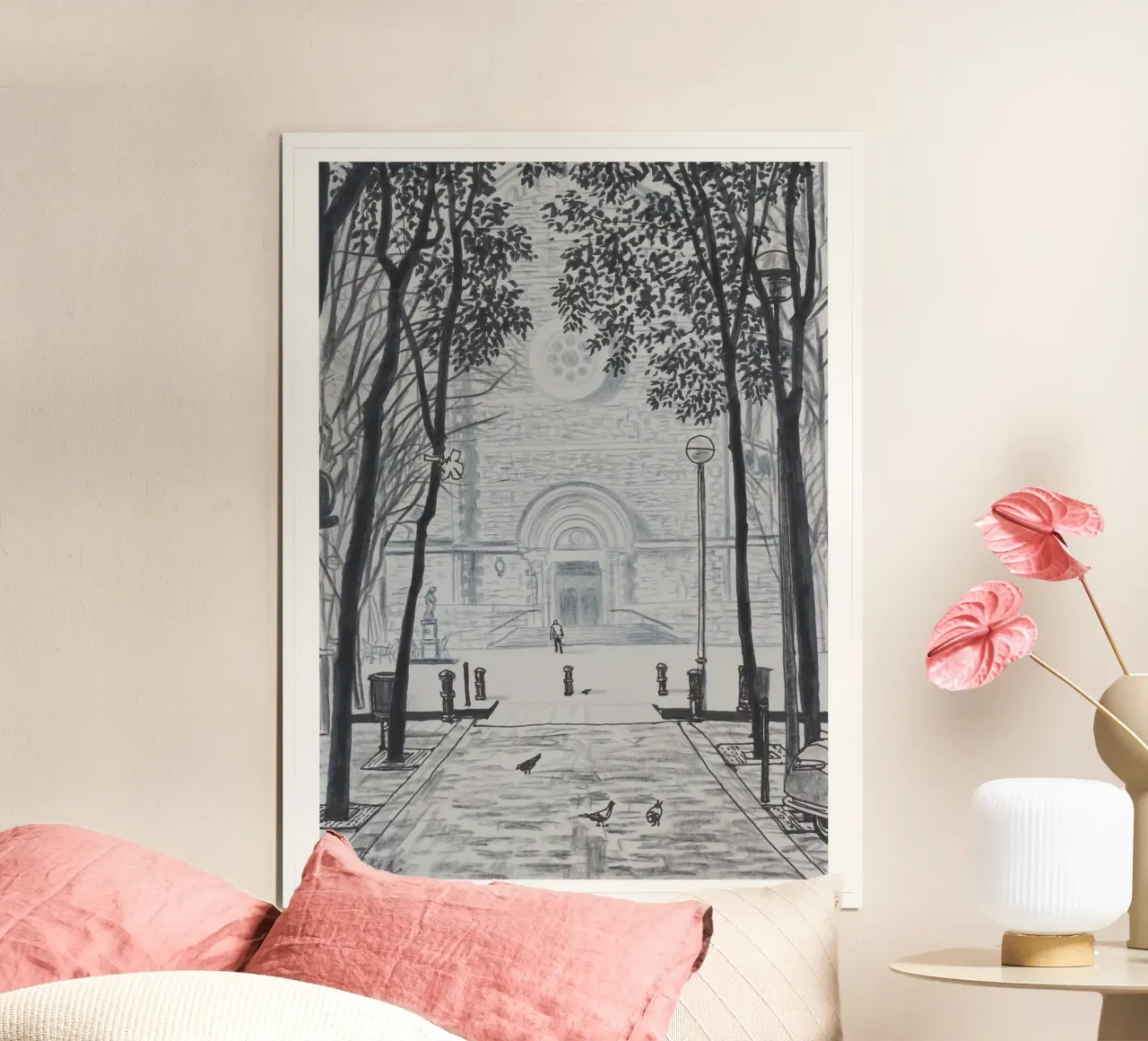 Tranquil Local poster da Asobōze