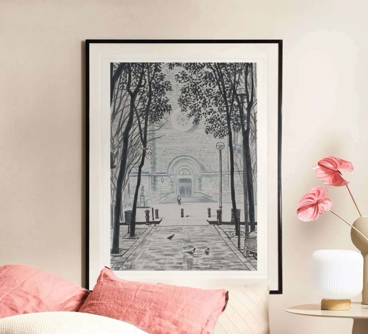 Tranquil Local poster da Asobōze