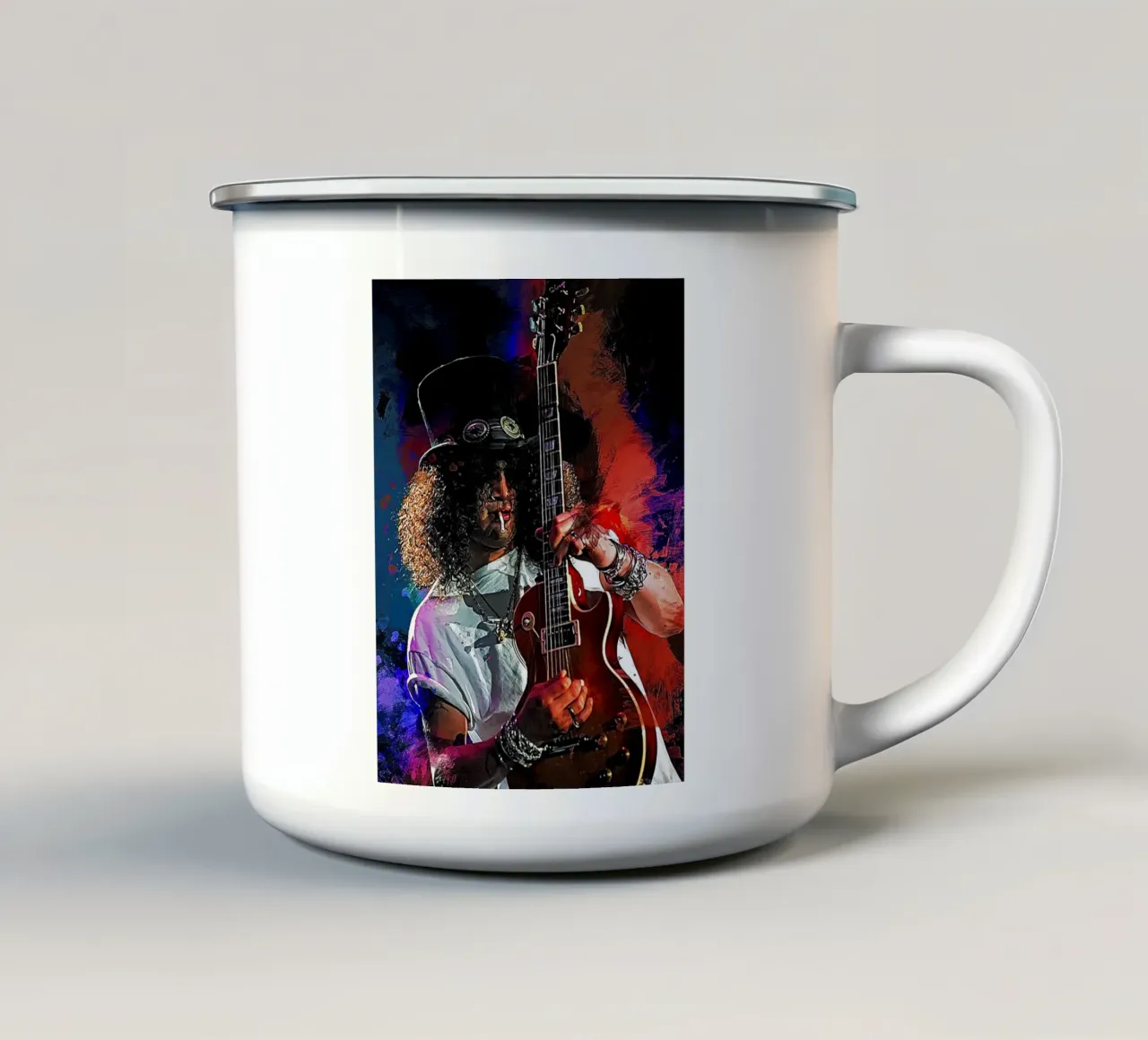 Camera di Slash tazza in smalto da neonartroom
