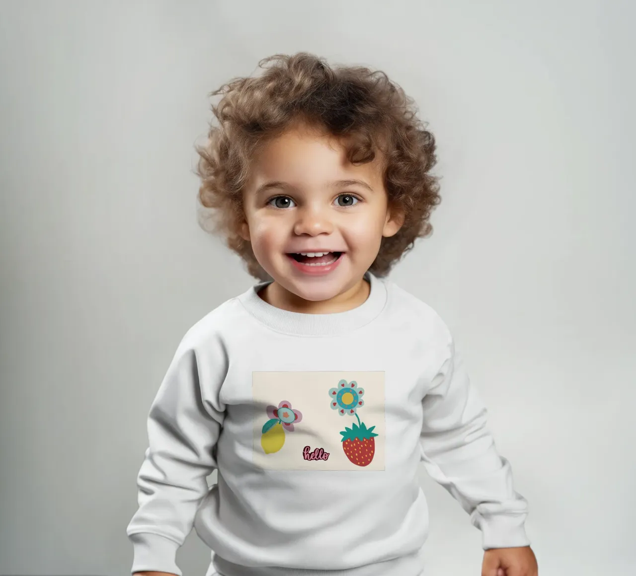 Juicyfruit hello felpa neonato da Miris bunte Modewelt