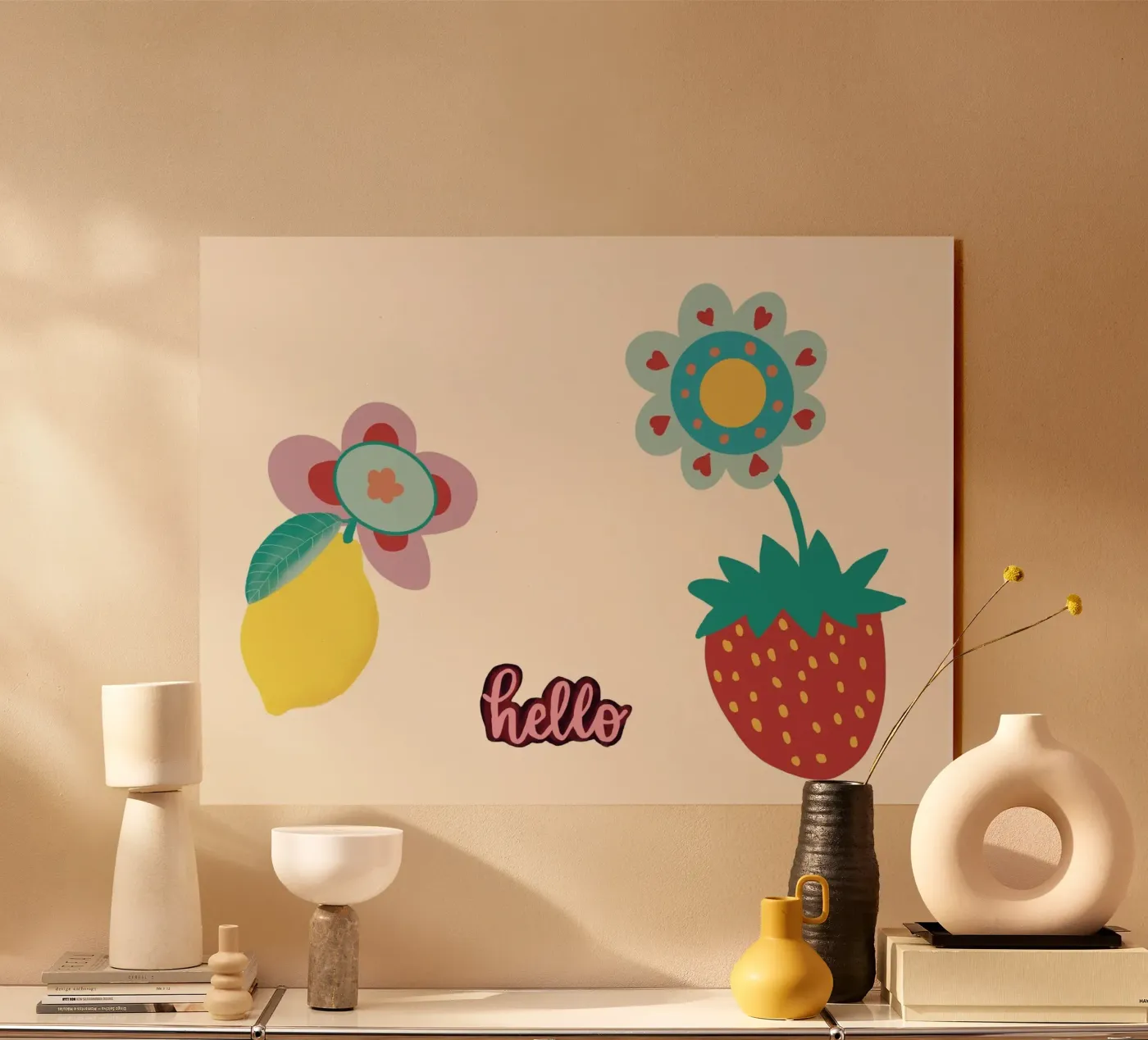 Juicyfruit hello plexiglas de Miris bunte Modewelt