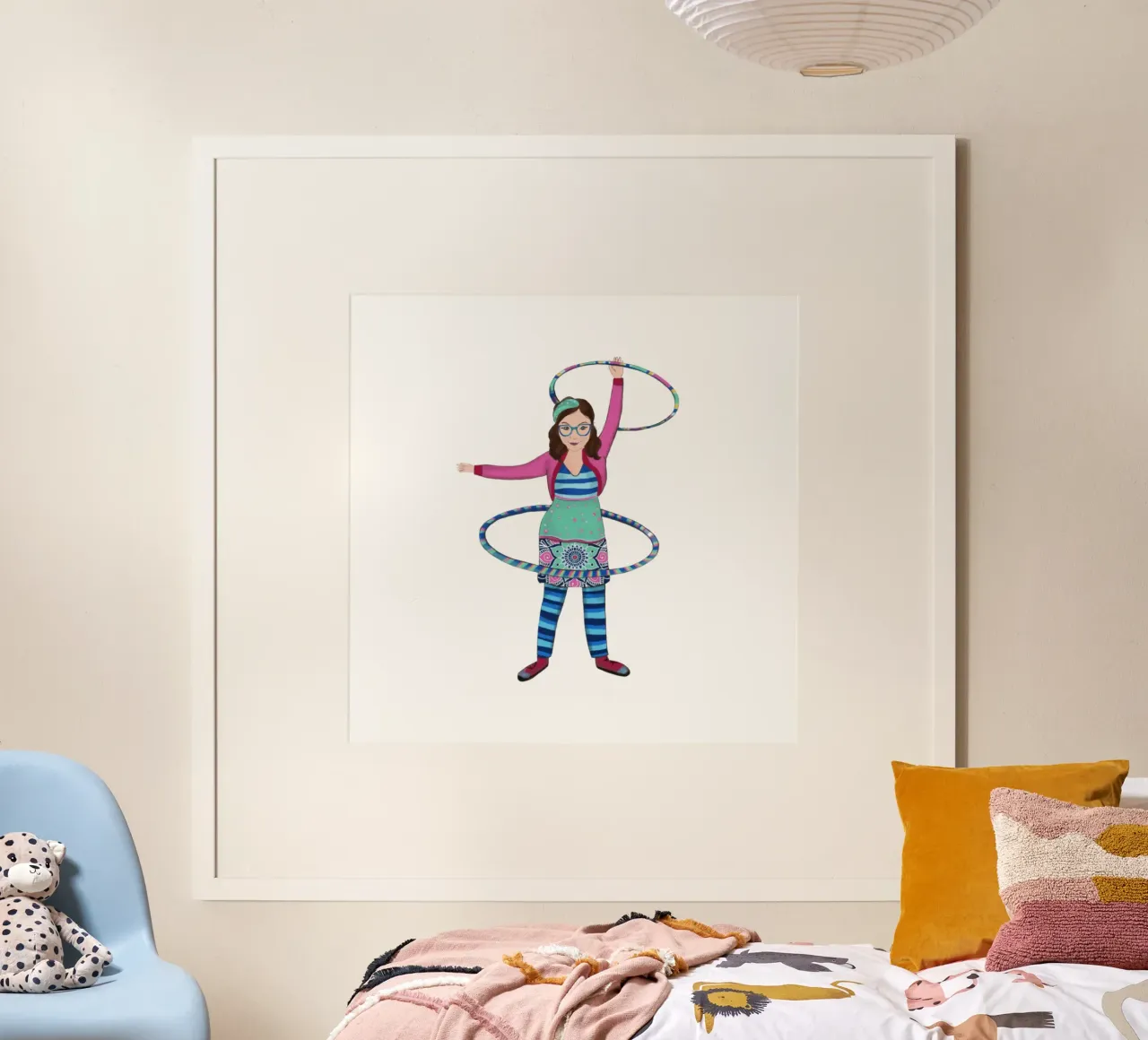 Hula Girl poster da Miris bunte Modewelt
