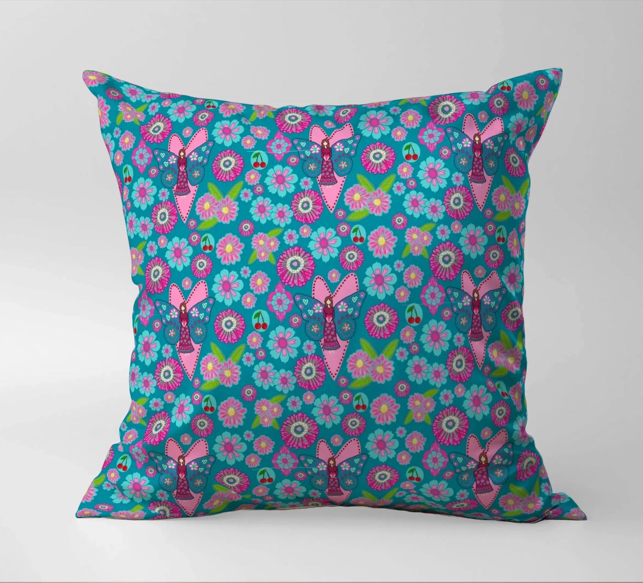 Blooming Imagination Pattern cuscino da Miris bunte Modewelt