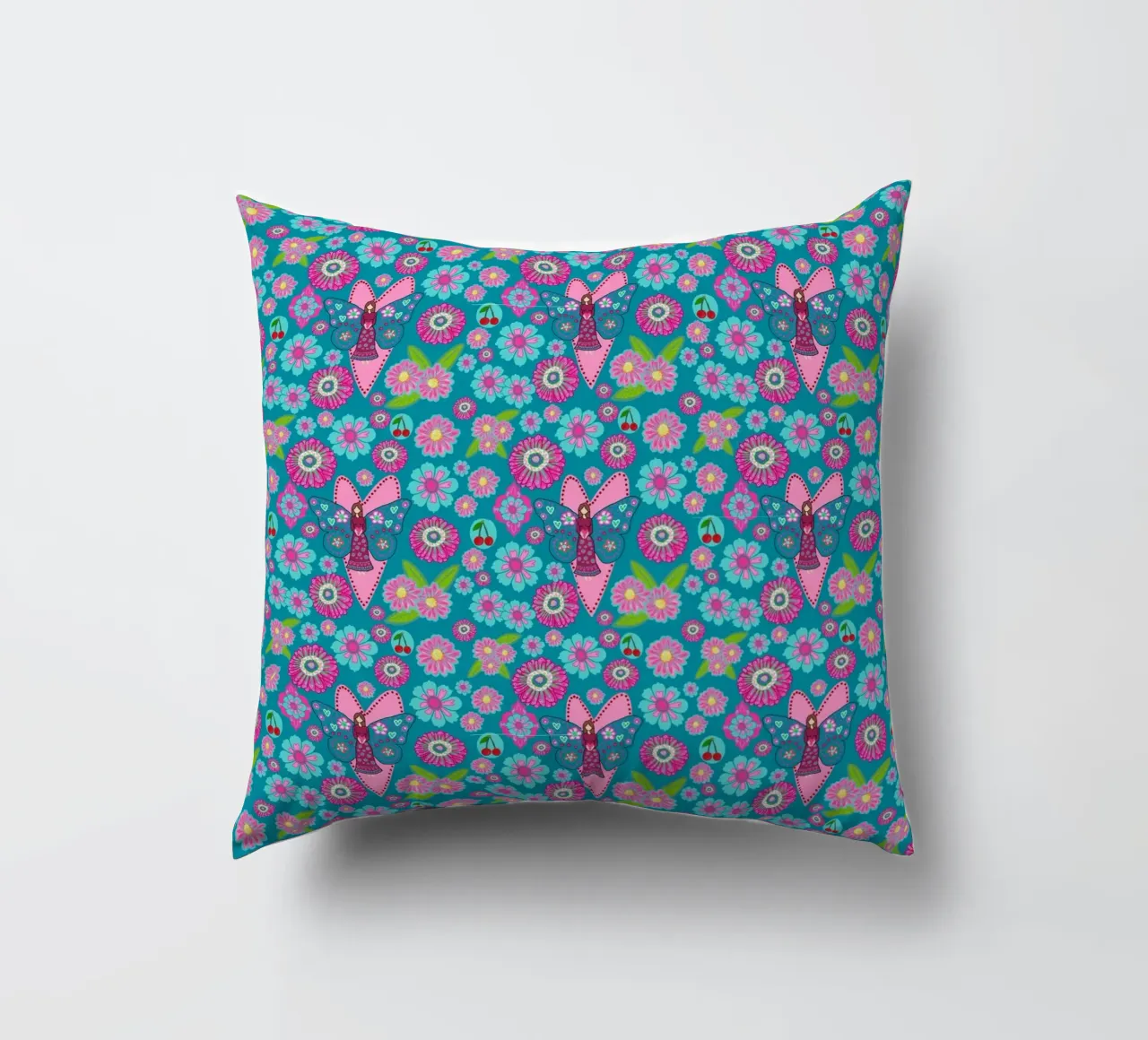 Blooming Imagination Pattern cojín de Miris bunte Modewelt