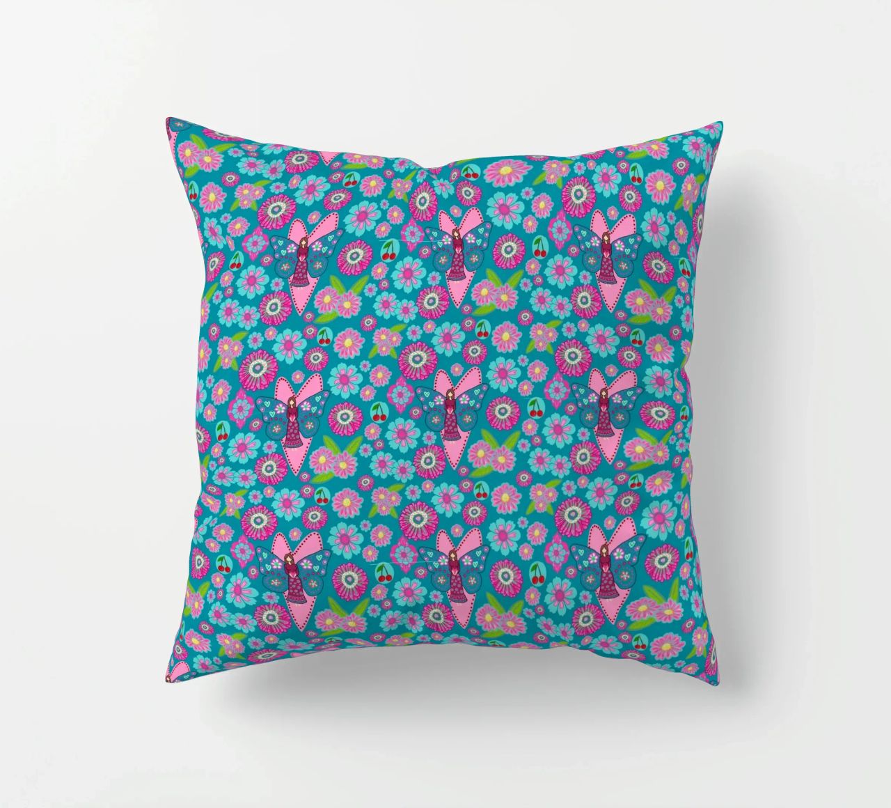 Blooming Imagination Pattern cuscino da Miris bunte Modewelt