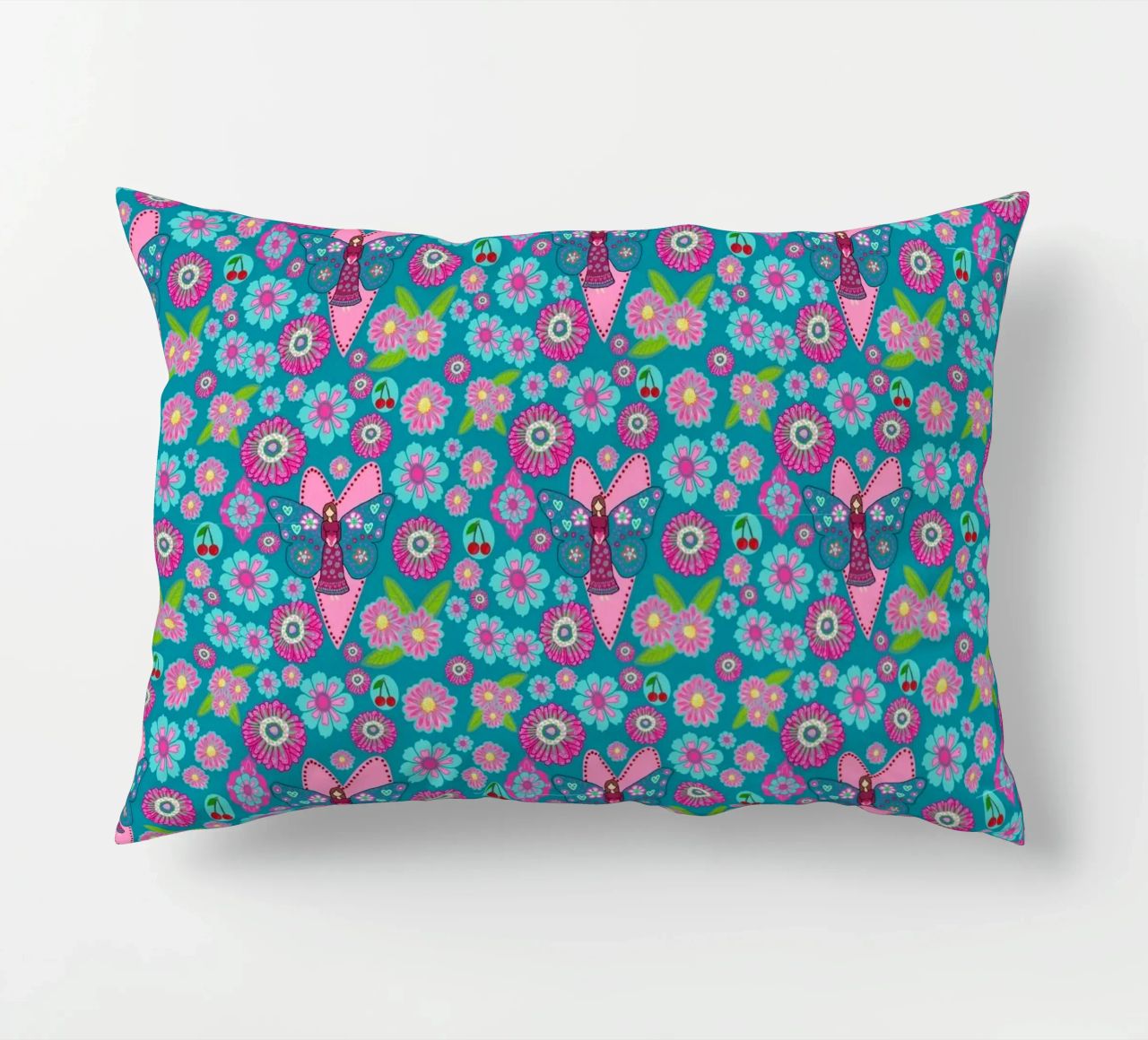 Blooming Imagination Pattern cuscino da Miris bunte Modewelt