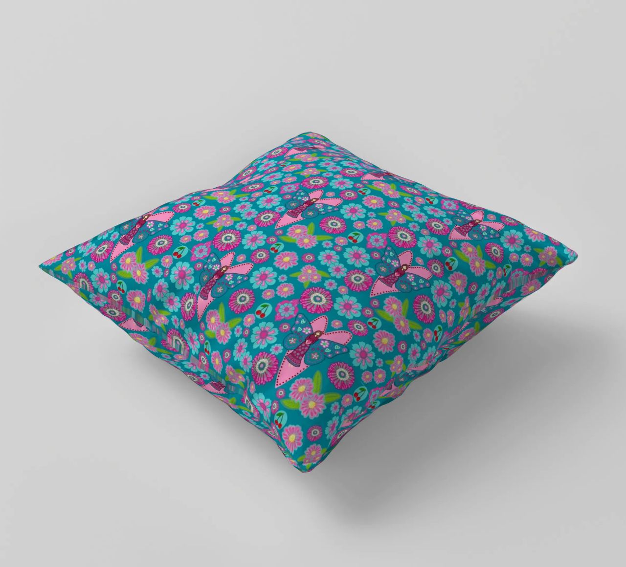 Blooming Imagination Pattern cuscino da Miris bunte Modewelt