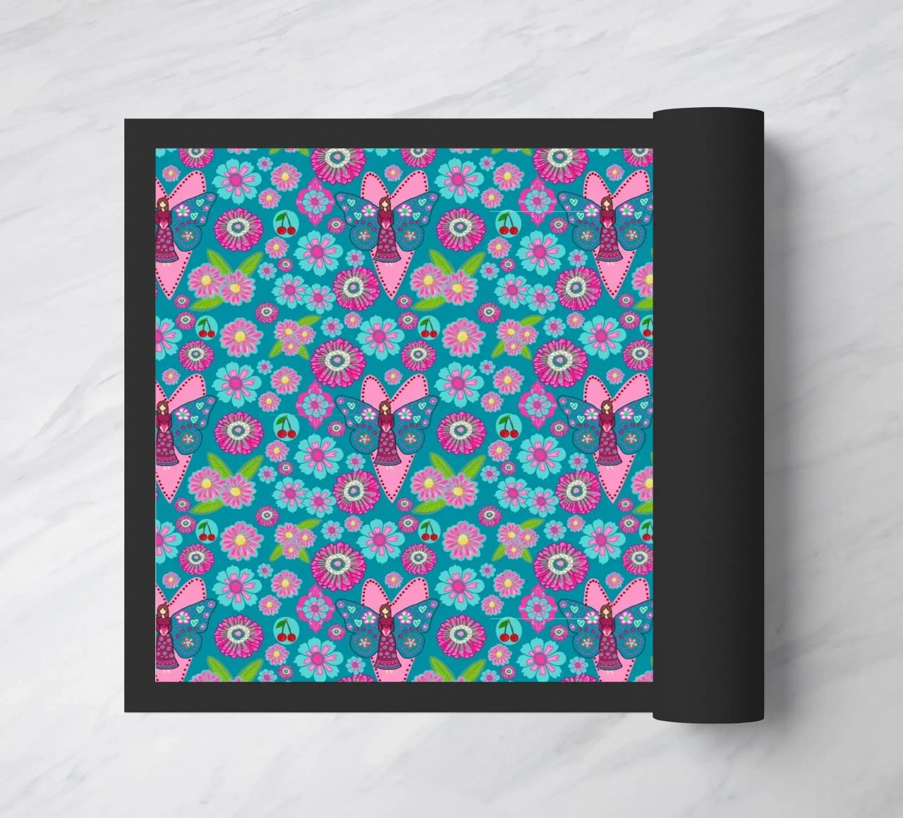 Blooming Imagination Pattern zerbino da Miris bunte Modewelt