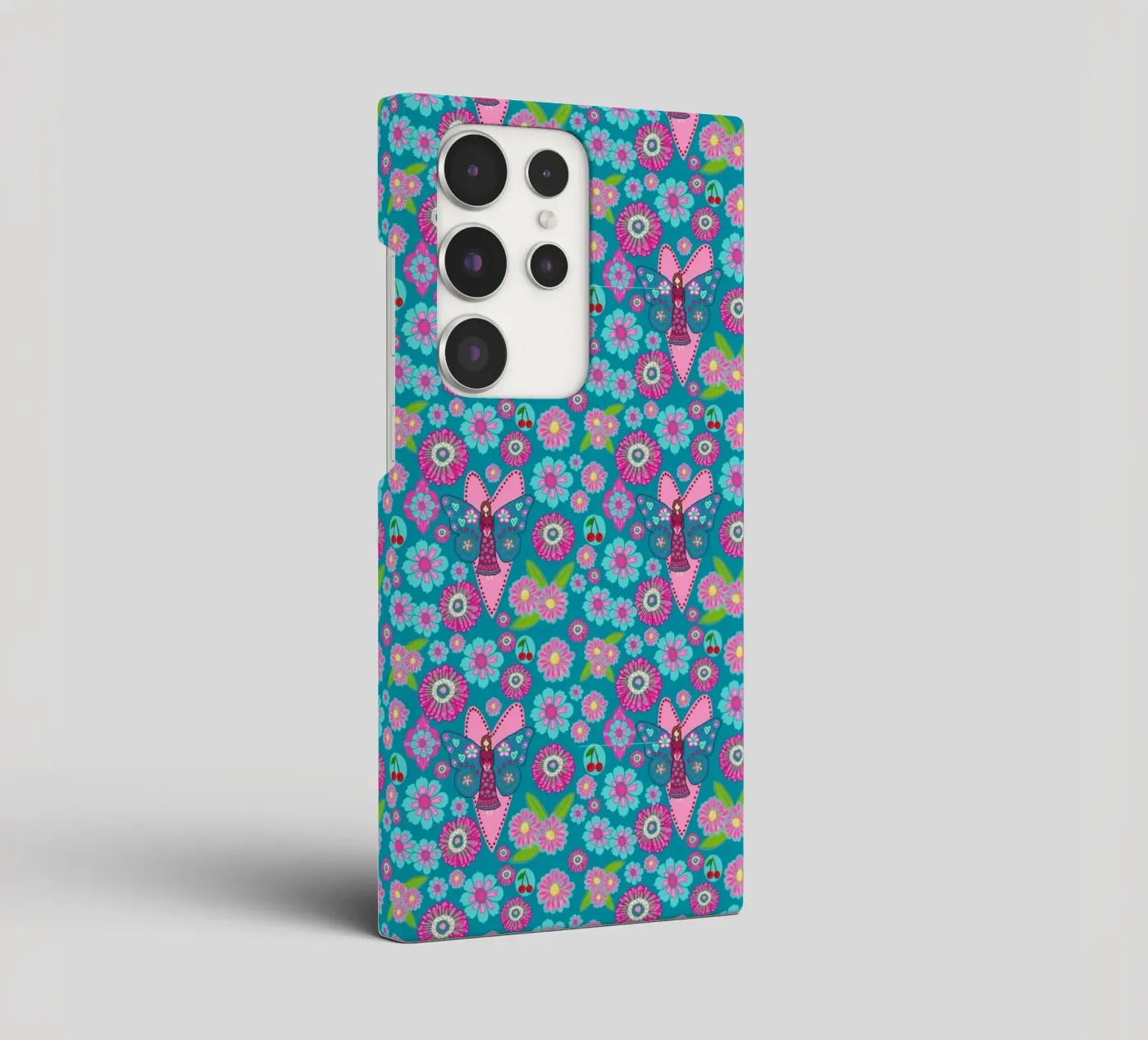 Blooming Imagination Pattern cover samsung da Miris bunte Modewelt