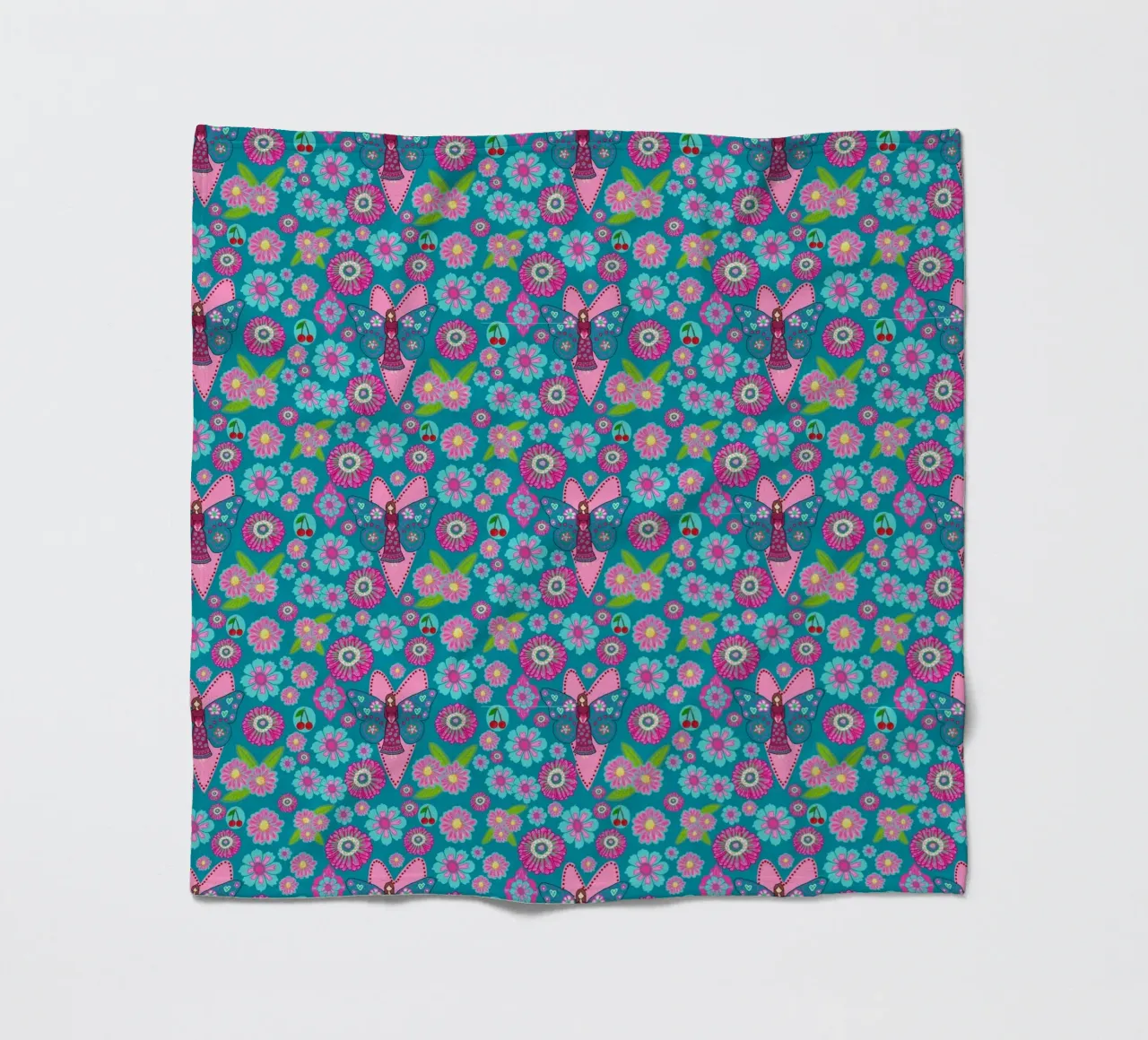 Blooming Imagination Pattern coperta in pile da Miris bunte Modewelt