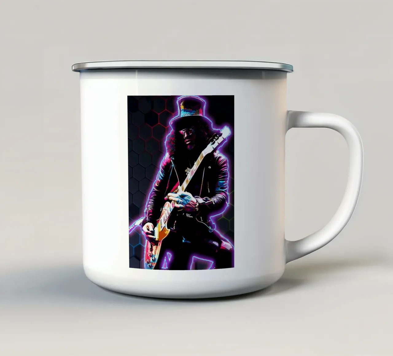 Neon Art Slash tazza in smalto da neonartroom