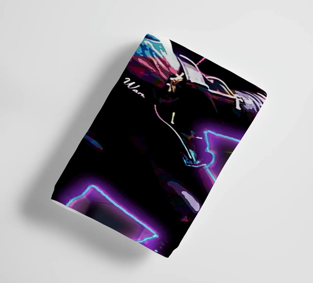 Neon Art Slash asciugamano da bagno da neonartroom