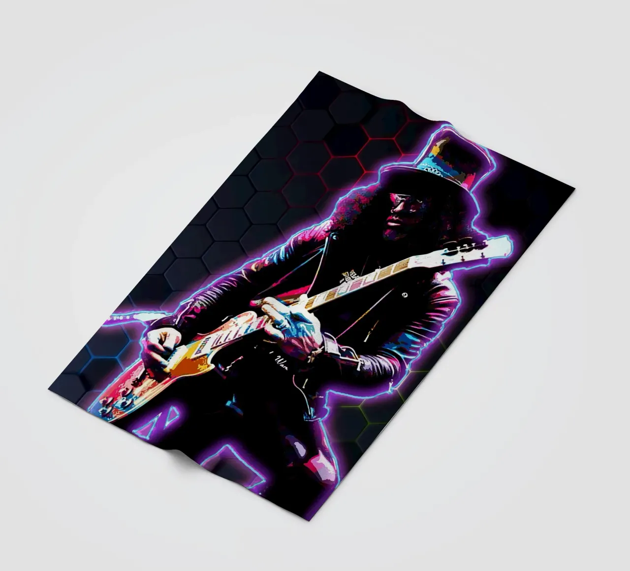 Neon Art Slash coperta in pile da neonartroom