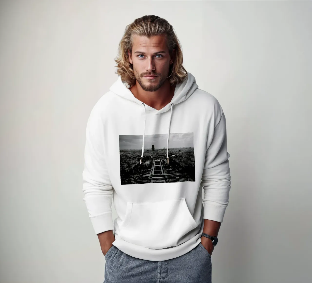 Champ De Mars felpa con cappuccio da Picture On The Fridge