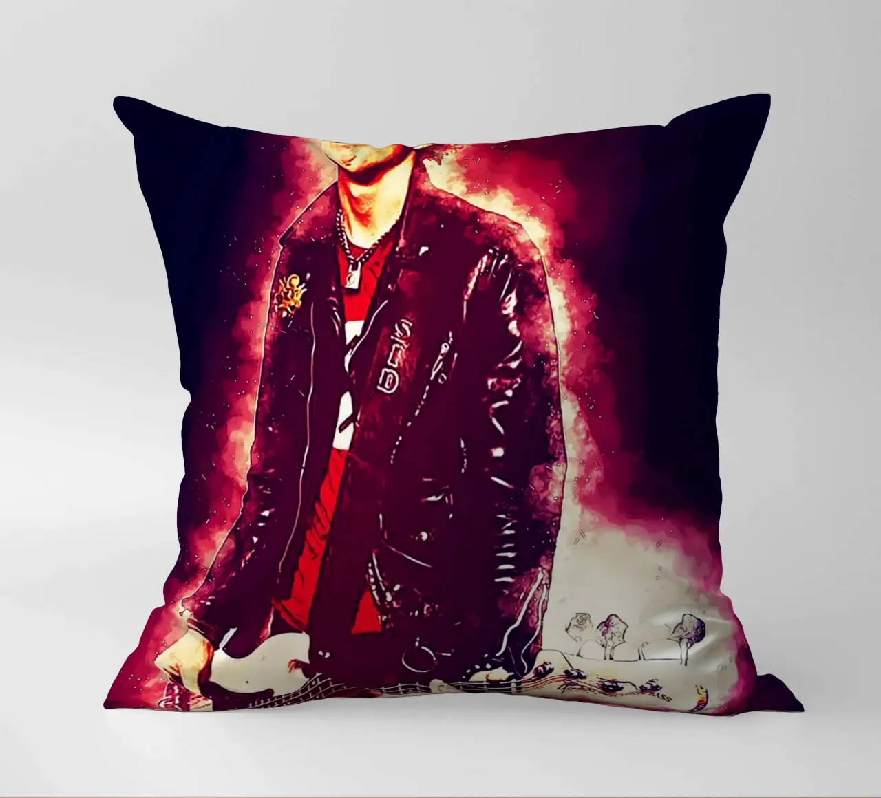 Epopea di Sid Vicious cuscino da neonartroom